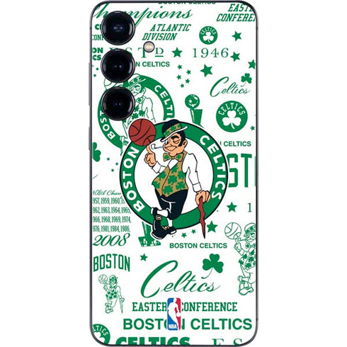 NBA Boston Celtics Historic Blast Galaxy S25 Skin